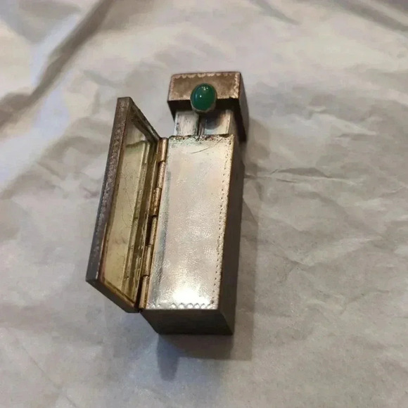 Italian Silver purse mirror - Picture 3 of 12